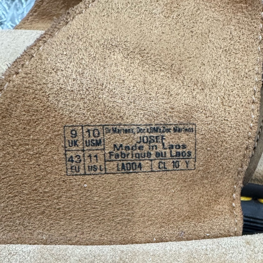 NWOT Dr. Martens Josef Sandals - Picture 9 of 9